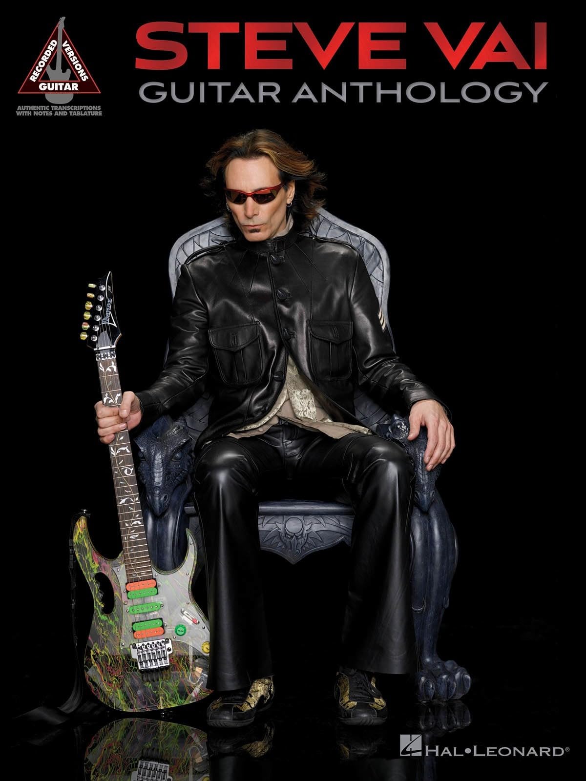 Steve Vai - Guitar Anthology: 24 Note-for-Note Transcriptions | Guitar TAB Sheet Music | Classic Rock Hits from Steve Vai | Includes For the Love of God, Yankee Rose, Gravity Storm