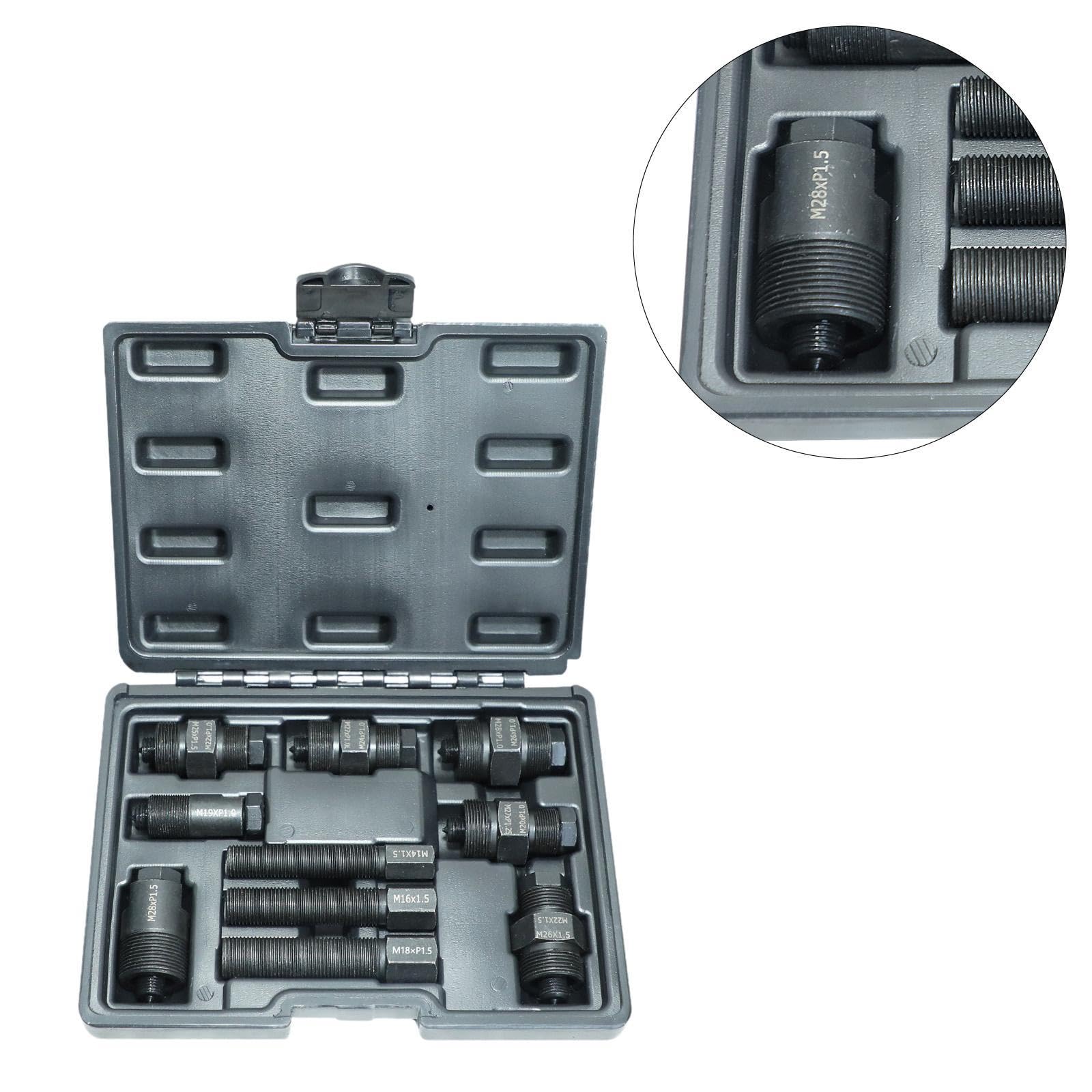 Conjunto del Extractor Volante de Motocicletas M27XP1.25 / M20X1.0 Universal M25X1.5 / M22X1.0 M27XP1.0L / M24X1.0 con Almacenamiento de Casos