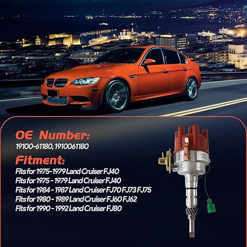 Miniatura 2 de yeedaky Distribuidor electrónico para Toyota Land Cruiser FJ40 1984-1987 Toyota Land Cruiser FJ70FJ73FJ75 1980-1989 Toyota Land Cruiser FJ60FJ62