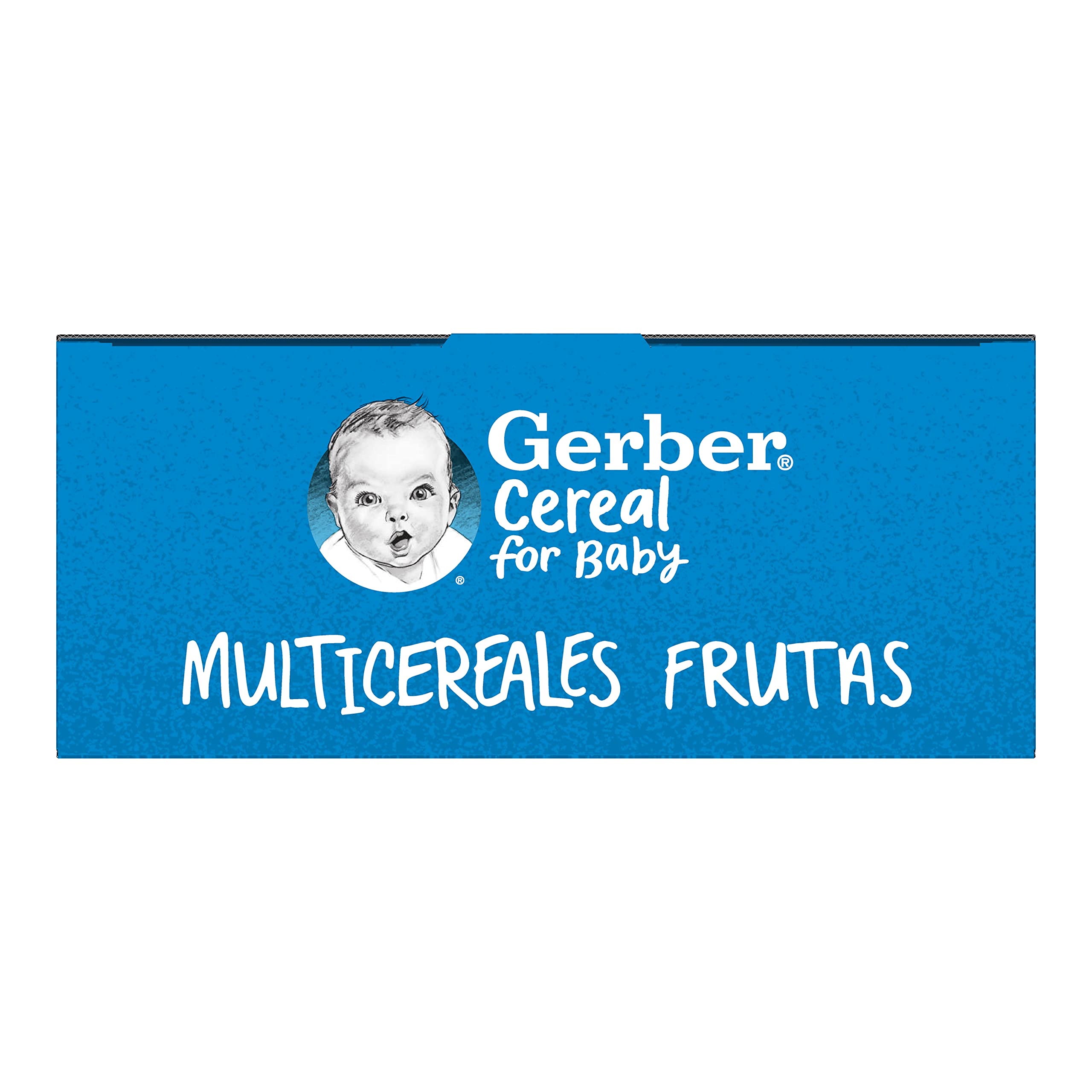 GERBER Multicereales Fruta, Papilla de Cereales para Bebés 6x270g, a partir de 6 meses