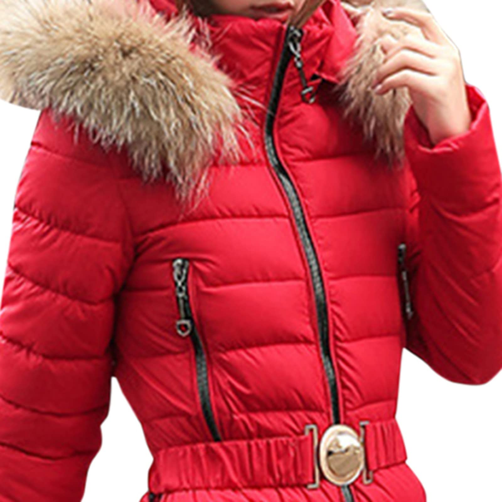 Generisch Schneeanzug Damen,Skianzug Damen Einteiliger Ski Overall Winter Warme Schnee Jacke Skifahren SäTze Outdoor Sport MitKapuze ReißVerschluss SkianzüGe Wasserdicht SkianzüGe Frauen