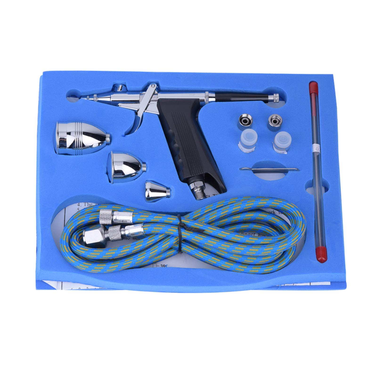 Alomejor Gravity Feed Airbrush z Pistoletowym Uchwytem
