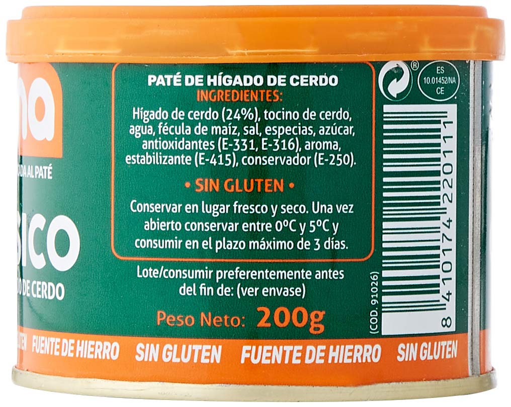 Mina Paté De Hígado De Cerdo 200 g