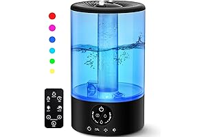 Mikikin 3L Large Cool Mist Frog Humidifier: Fresh Air for Your Home