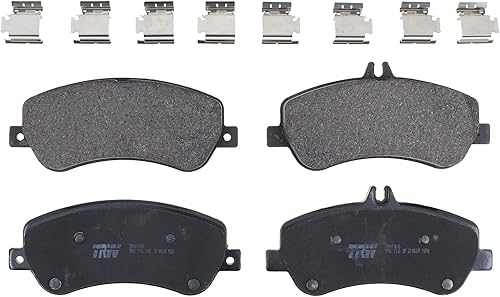 TRW Pro TRH1406 Juego de pastillas de freno de disco para Mercedes-Benz GLK350 2010-2015, frontal y otras aplicaciones