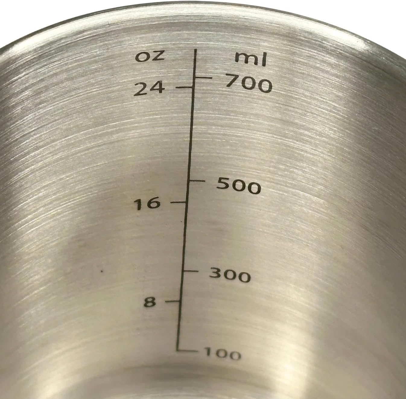 Near Zero Voaz 750 ml Lightweight Stainless Steel Cooking Pot – Backpacking & Outdoor Camp Kitchen Gear with Foldable Handle