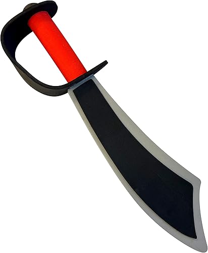 The Mardi Gras Krewe Espada de espuma pirata - 18 pulgadas de largo