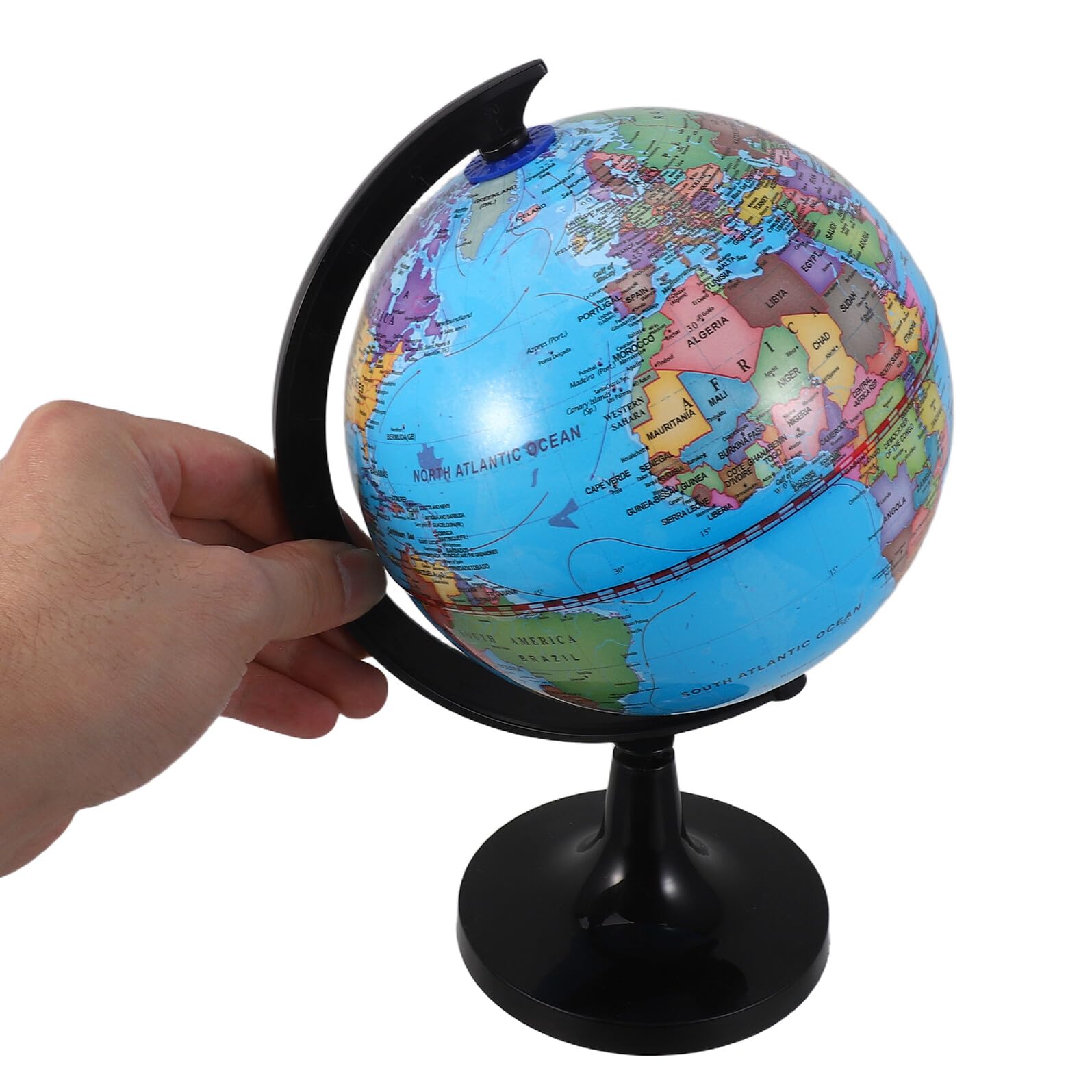 Sewroro Globo Terráqueo Montessori Aula Globo Giratorio Aprendizaje Infantil Decoración Accesorios de Oficina