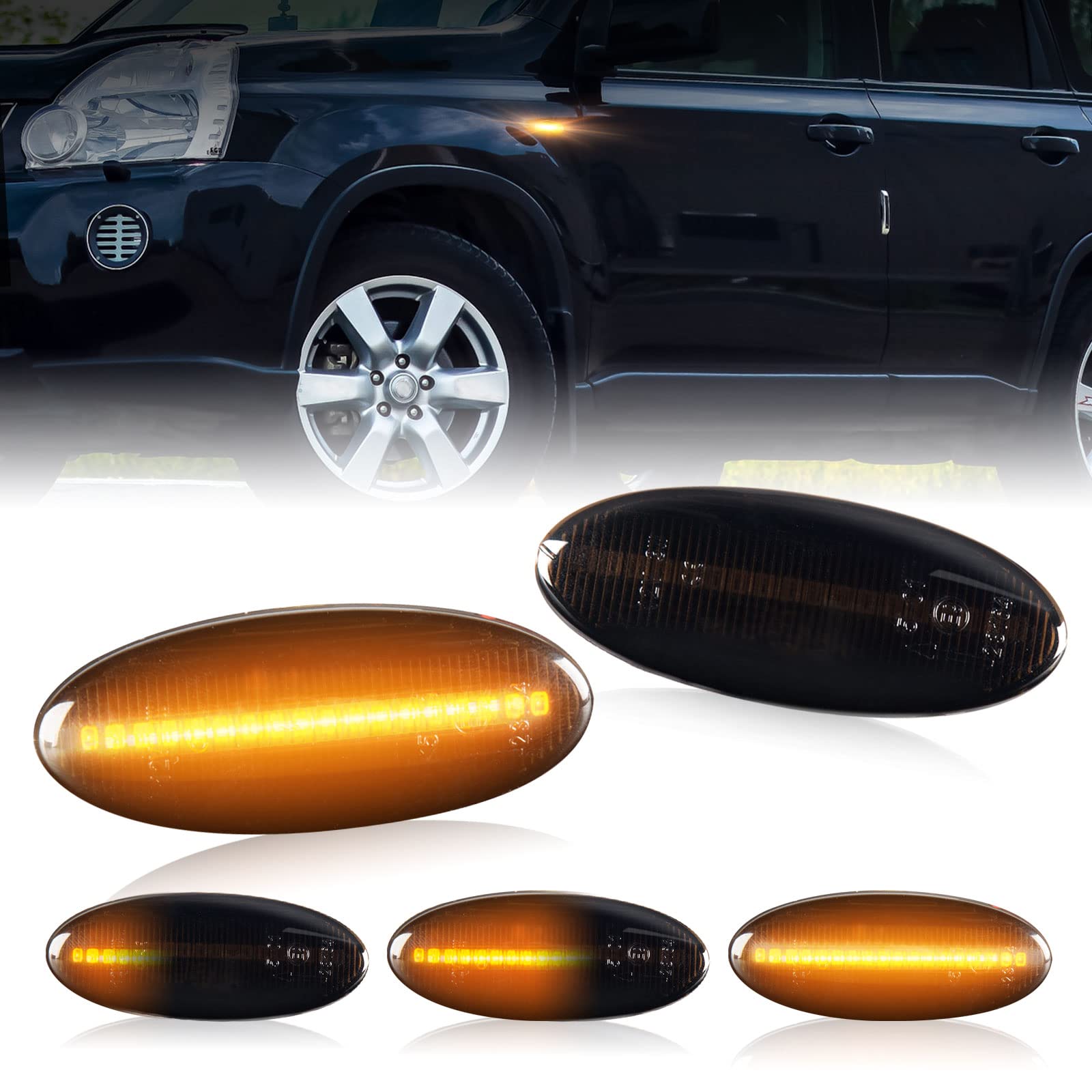 【ジャンク】エクストレイルt31後期 タコマ風グリル LEDマーカー ジャンク】エクストレイルt31後期 タコマ風グリル LEDマーカー