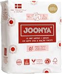 Joonya Couches pour bébés 12-Hour Protection ultra-désistante pour la peau sensible 1 XS (4-9 lb), 32 Count.Fabriqué au Danemark, Thin Unisex Fit, Non toxique, Éco-Amis, Usage de nuit