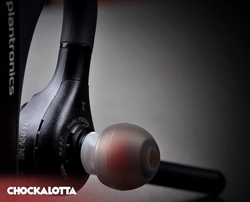 Miniatura 9 de CHOCKALOTTA Paquete de 2 adaptadores de punta intrauditiva compatible con Plantronics Poly Voyager 5200 y Voyager Legend Headset (incluye 2 juegos