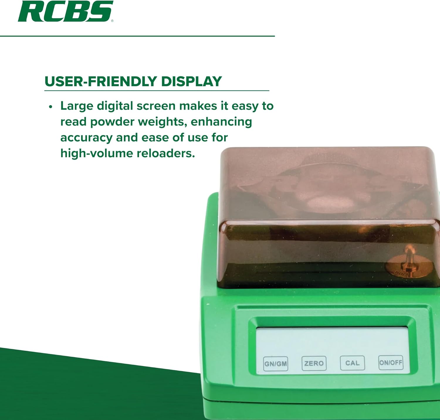 RCBS Rangemaster 2000, Digital Reloading Scale with 2000 Grain Capacity for Precision Weighing