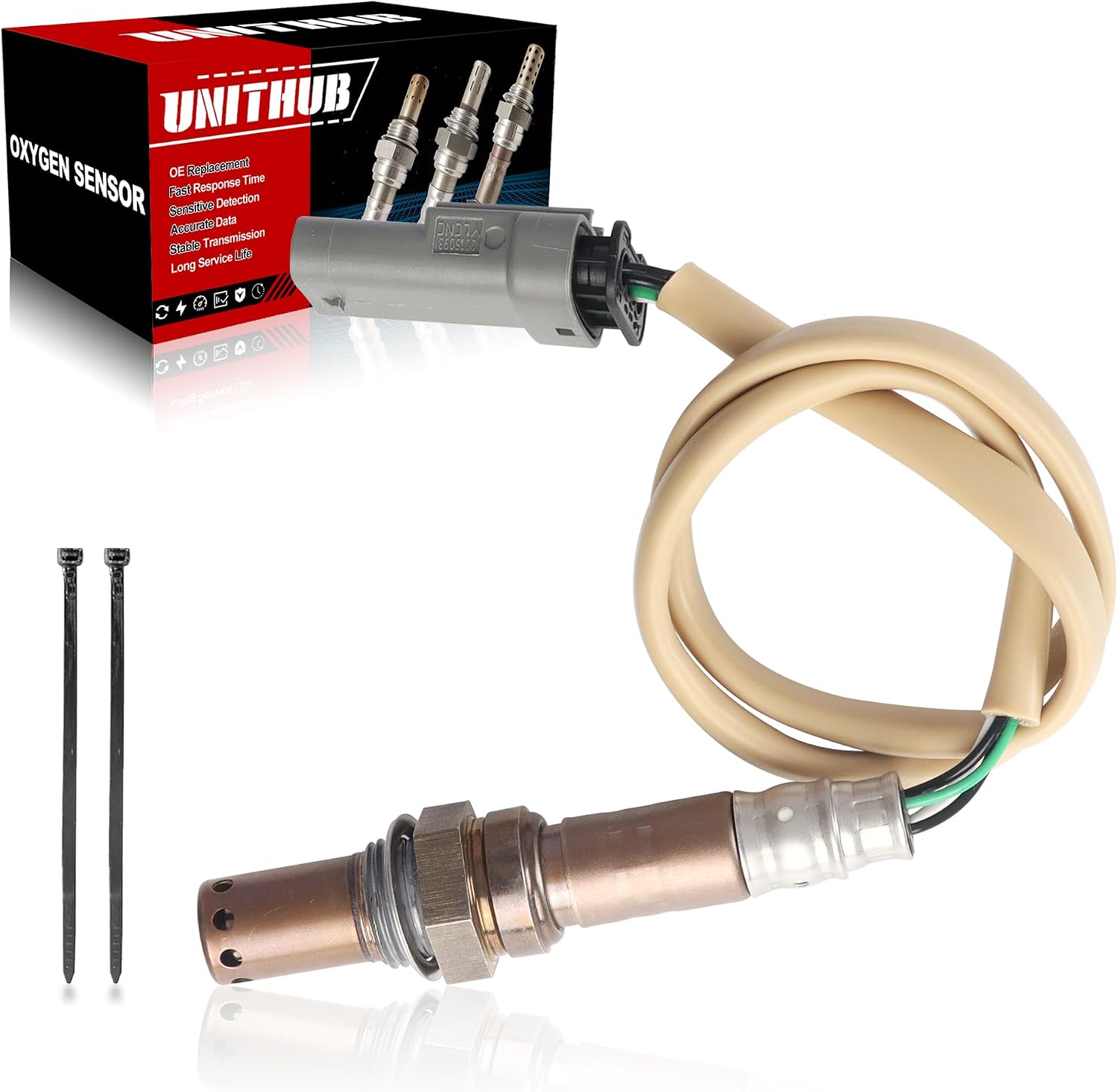 Oxygen Sensor Upstream 234-4940 234-8081 Compatible for Chevy Silverado Suburban Tahoe Colorado Malibu Compatible for GMC Canyon Sierra Yukon Compatible for Cadillac Escalade 2014-2020