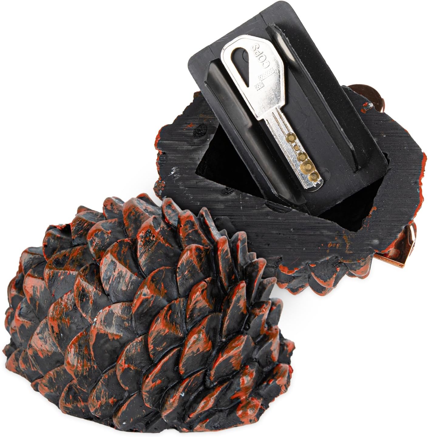 Diversion Safe Fake Pine Cone Key Hider Safely Hiding Your Spare Keys