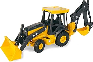 TOMY John Deere Big Farm Backhoe Loader Toy