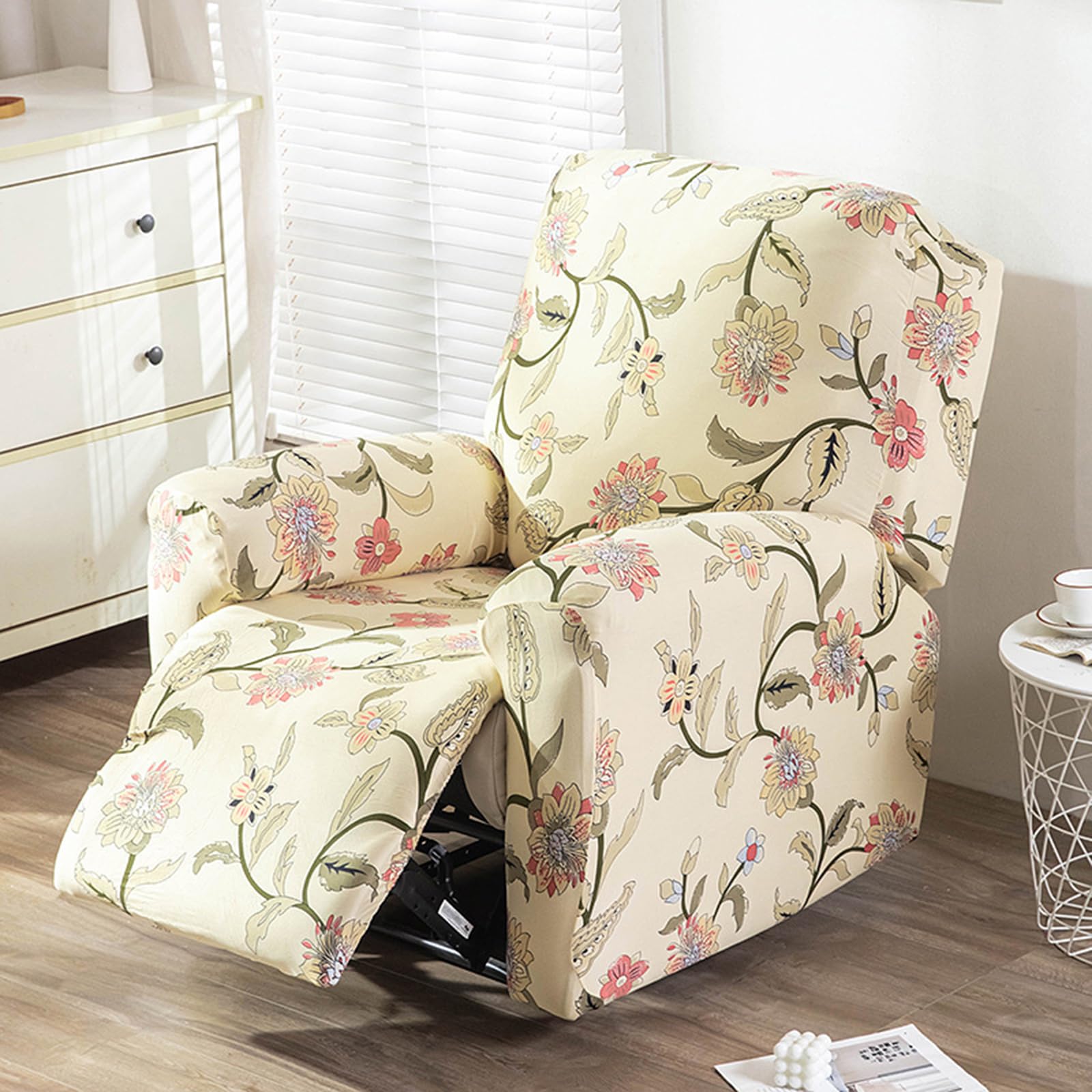 Funda reclinable triple de seda de leche premium para sofa de masaje FBKPHSS