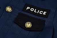 Vista 4 de ReliBeauty Disfraz de policía para niña Marina (con accesorios)