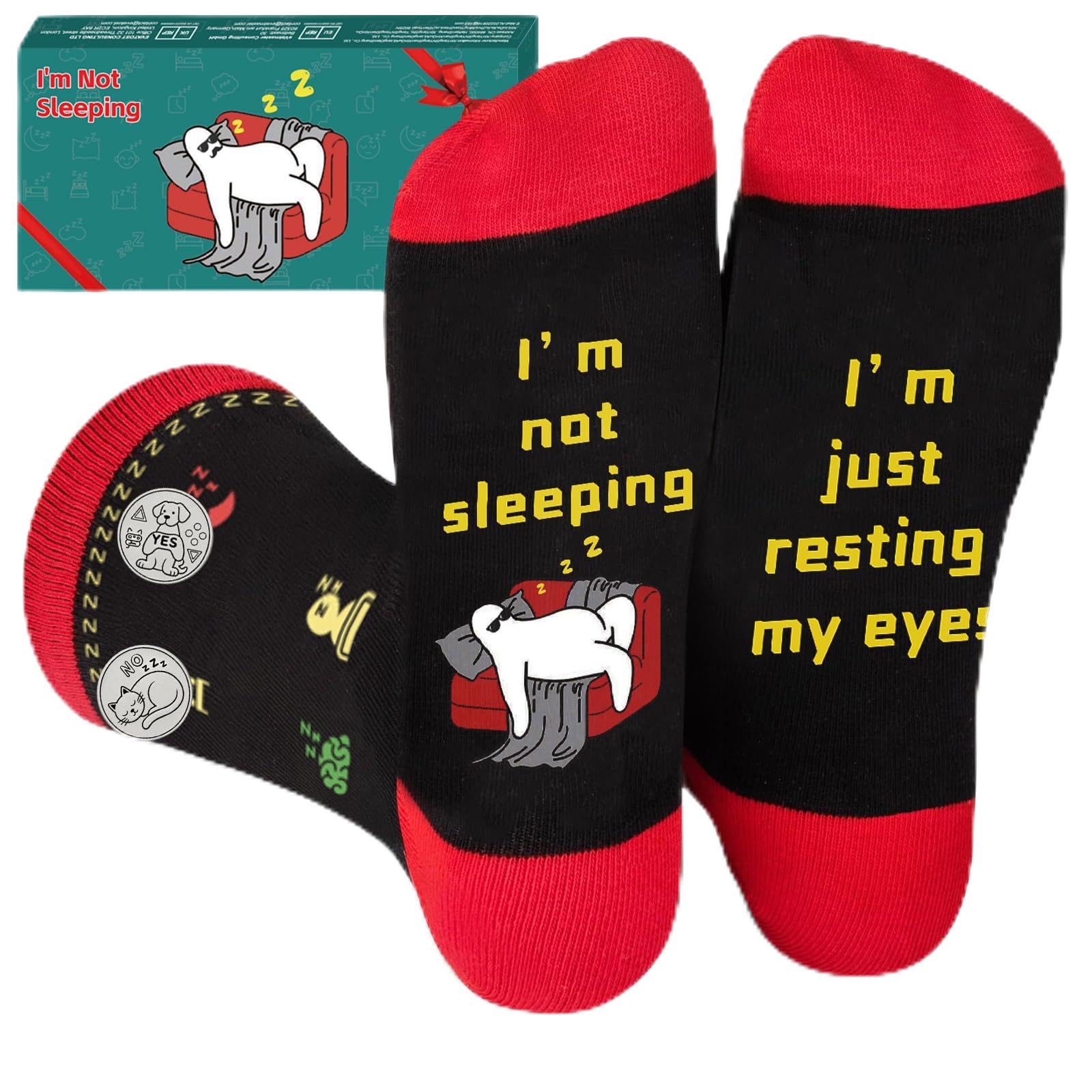Funny Gifts for Men Christmas, Novelty Socks for Men Personalised Gifts Mens Gift Set Funny Socks, It is a Christmas, Father's Day, Birthday Gift From Son, Daughter, Wife to Dad, Grandfather, Husband
