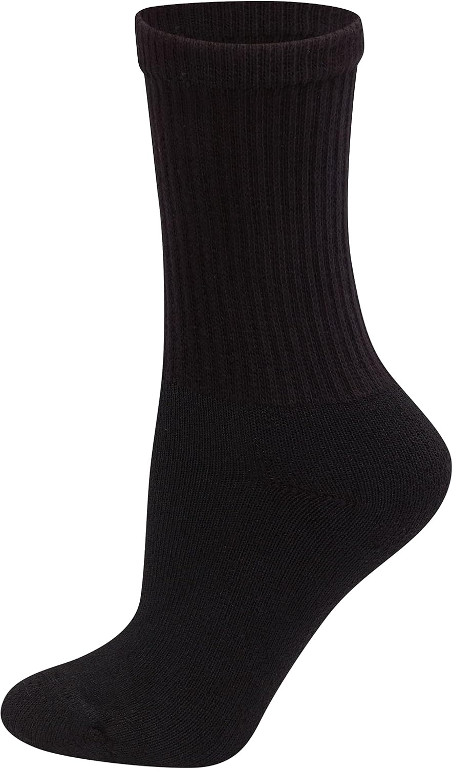 Hanes Womens Crew Sock, Pack of 10 Dress & Casual Socks