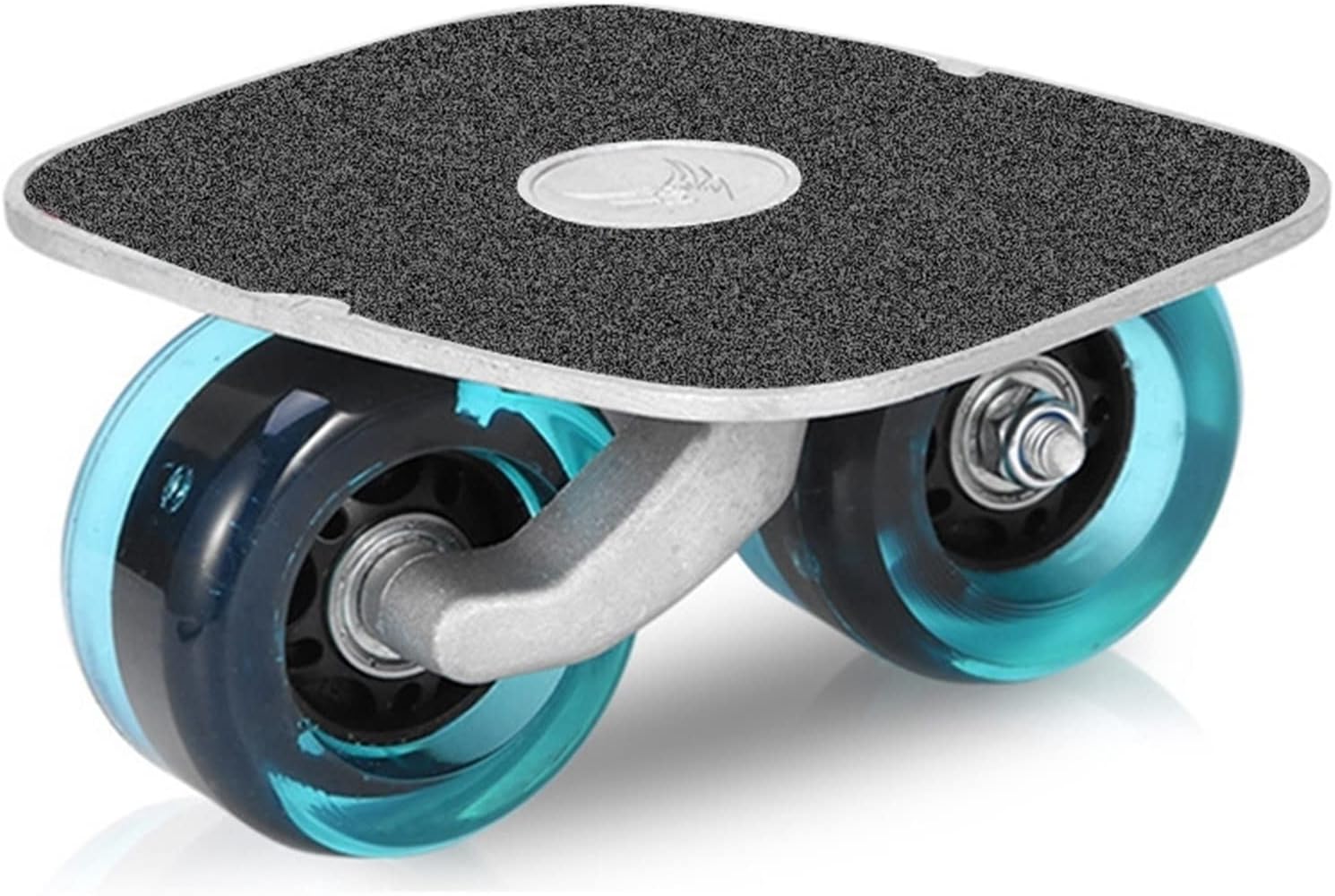 Portable Drift Board Skates Anti-Slip Plate Blue Wheel with Flash Light with PU Wheels with ABEC-7 608 Bearings