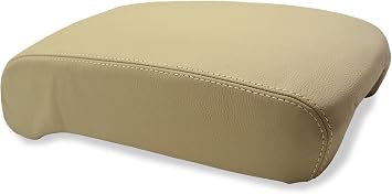 Center Console Armrest Synthetic Leather Cover Beige Compatible with Lexus LS430 01-06