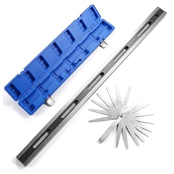 24 Inch Precision Straight Edge, Steel Machinist Straight Edge Tool, Accuracy .001 Inch, Verify Cylinder Head, Engine Block