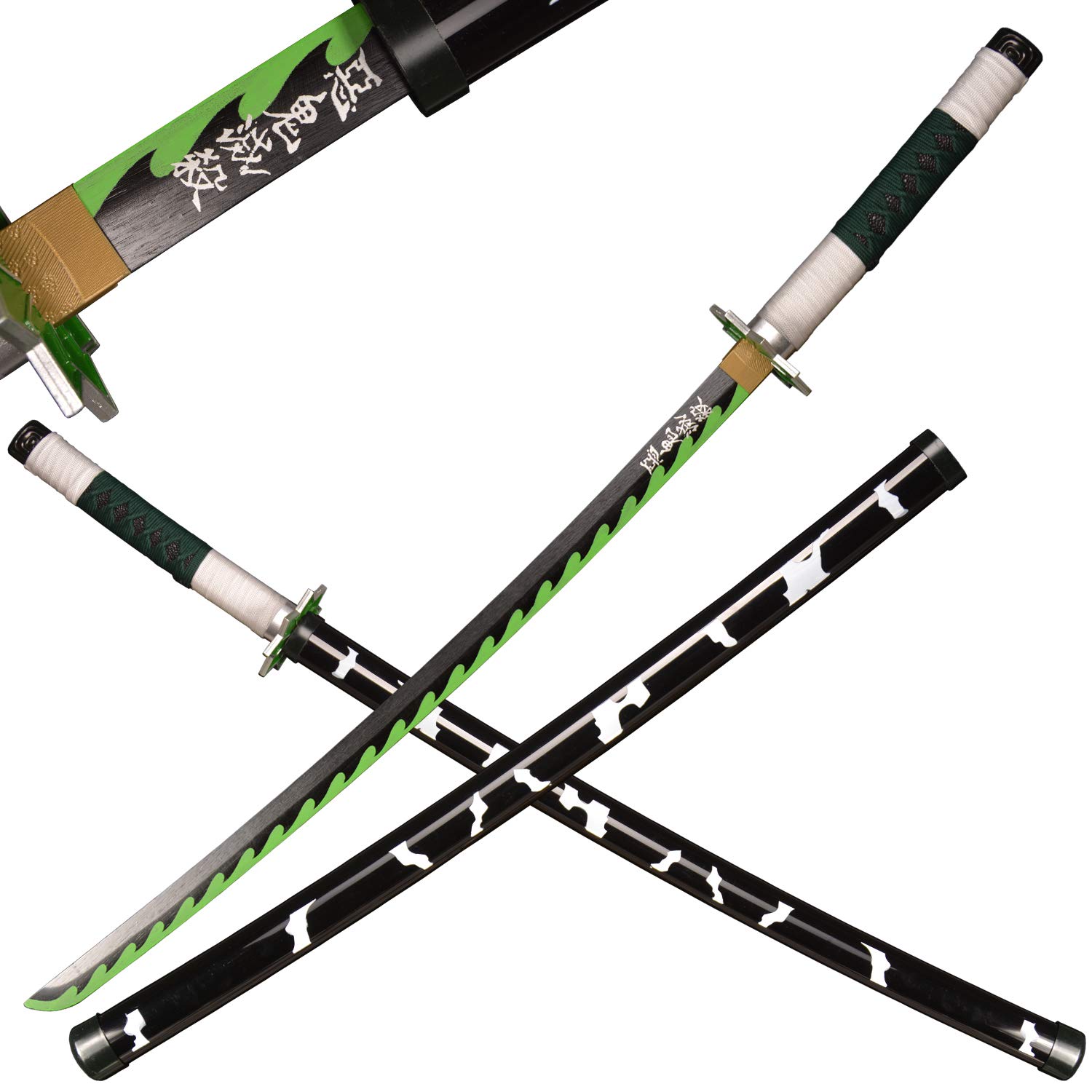 SV Handmade Anime Samurai Sword Demon Slayer Sword 41 Inch Decorative Collectible Sword Various Styles Available