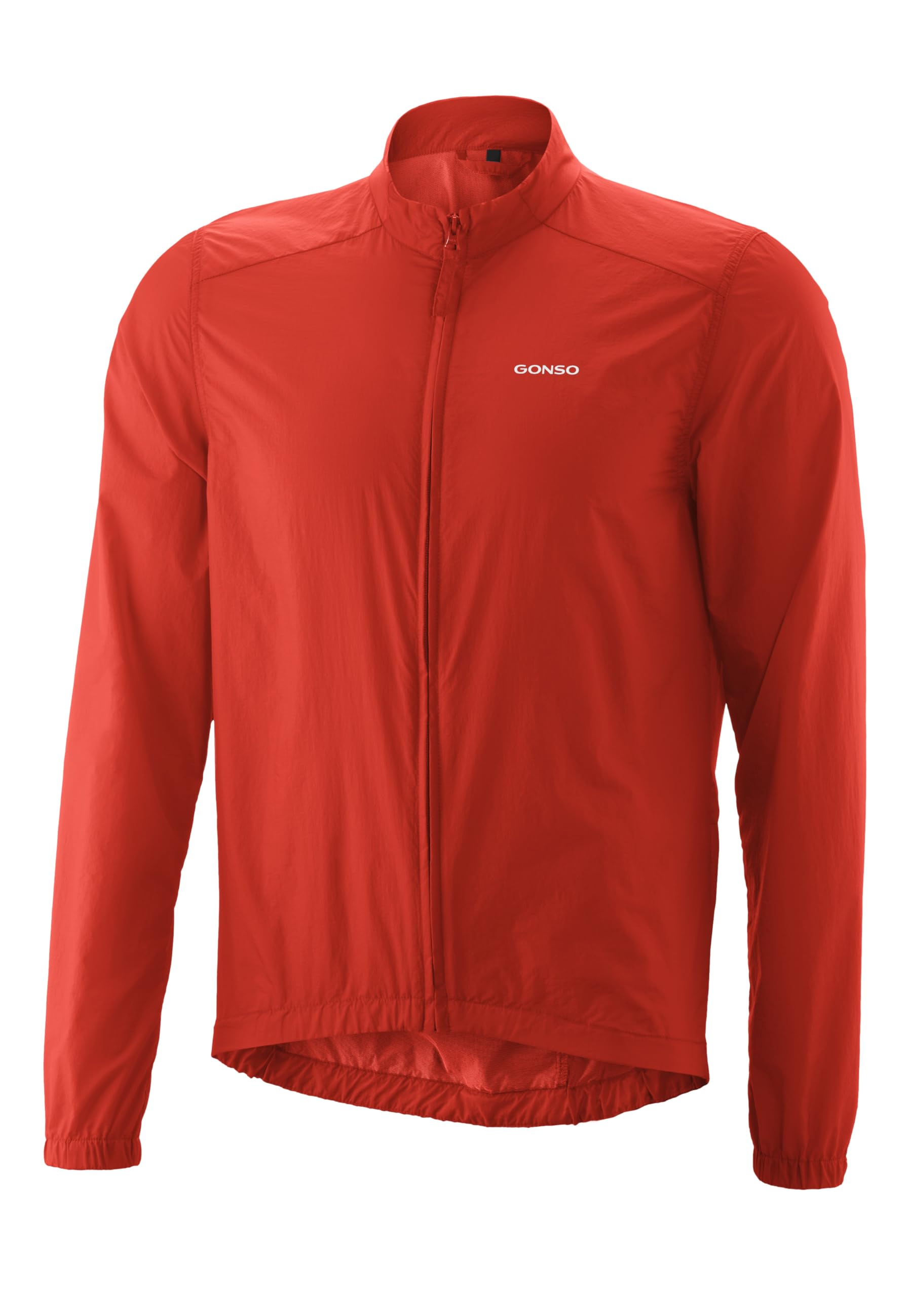 Gonso Adventure Jacket Wind M, Chaqueta ligera para hombre | Chaqueta para ciclismo, running o actividades al aire libre, Ajuste holgado, Cortavientos, Transpirable, Tamaño compacto