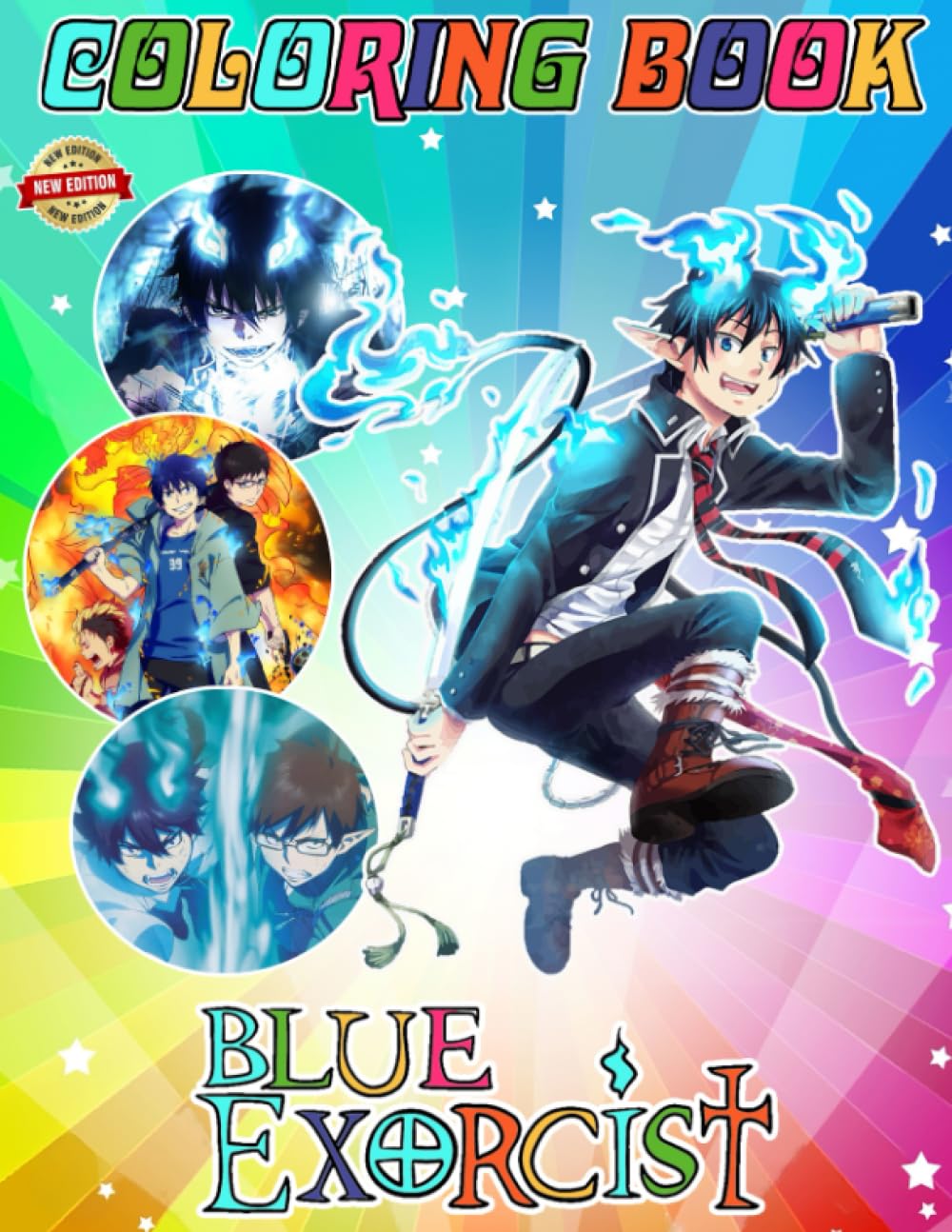 The Blue Exo.rc@ist Coloring Book: Coloring Book with +50 High Quality Coloring Pages | A Jumbo Colouring for Kids Ages 4-7,8-12, Girls, and Adults | ... Unwind in Work Office, Home, School, Event