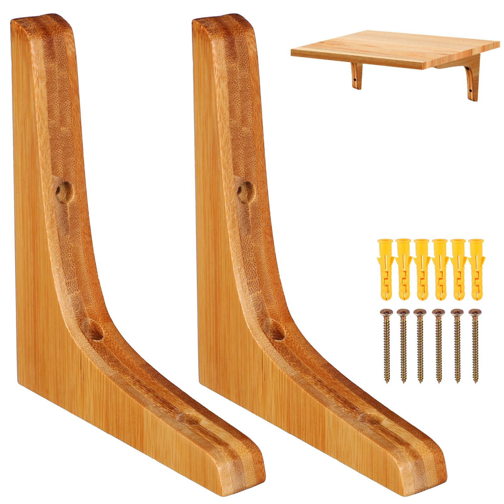 Supports triangulaires en bois pour créer un coin lecture chaleureux