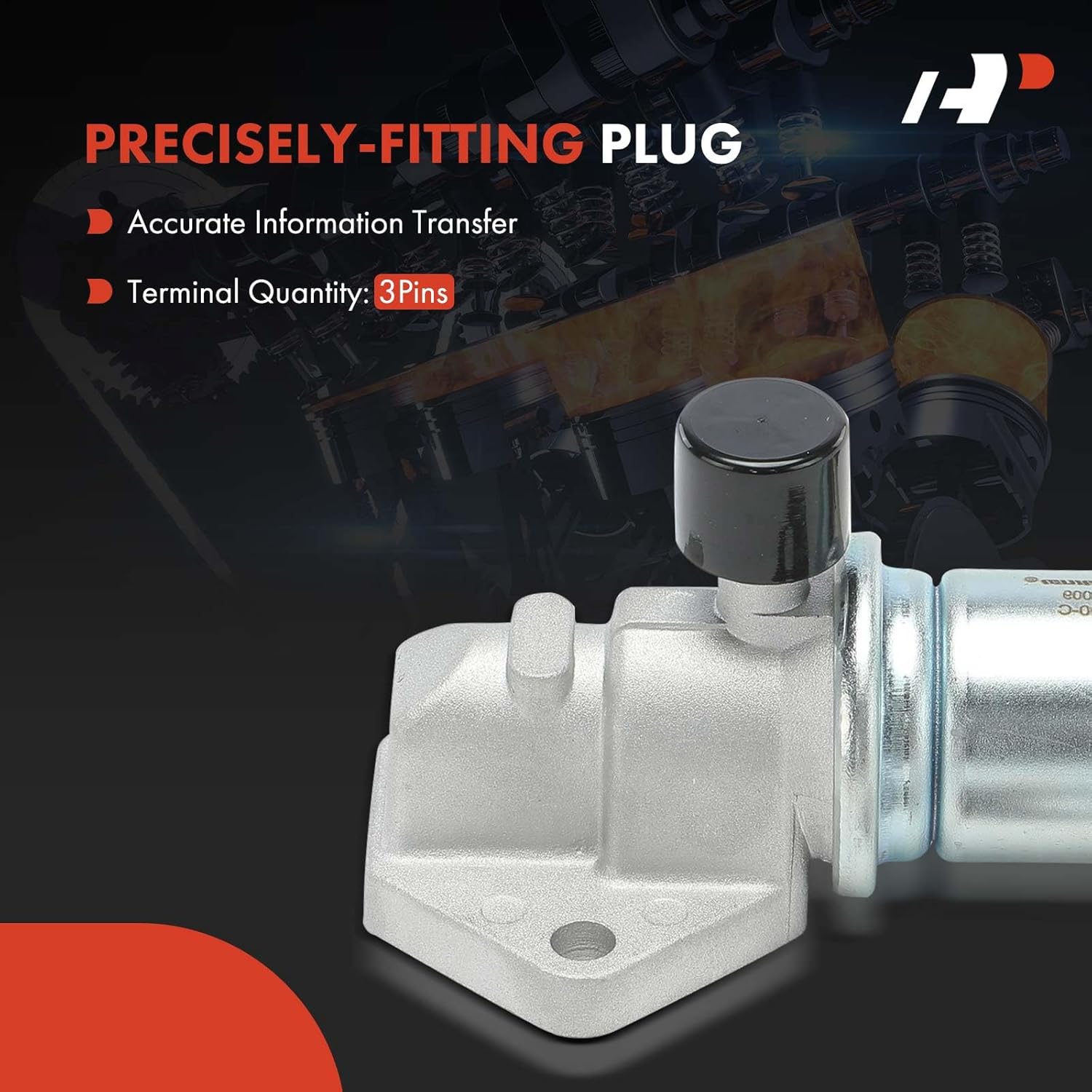 A-Premium Fuel Injection Idle Air Control Valve Compatible with Ford Ranger 1995-1996, Windstar 1998-2000 & Mazda B3000 1995-2000 - 3.0L, Replaces# F57E9F715AA