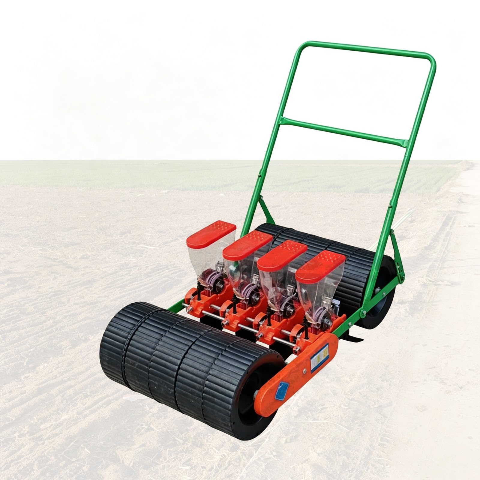 Semoir manuel de jardin pour plantation de radis et oignons