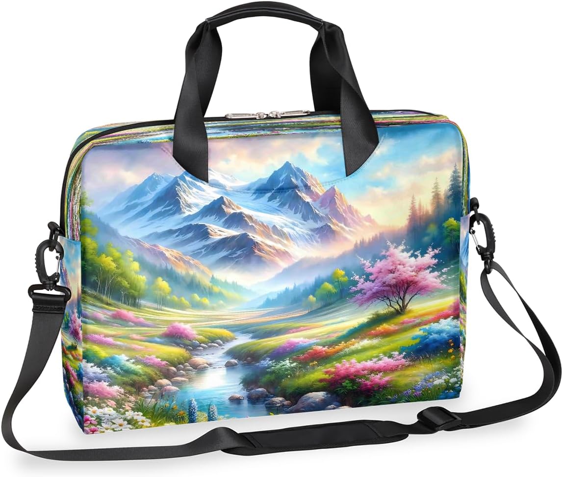 16 Inch Bee Laptop Bag Carring Computer Shoulder Handbags for Work