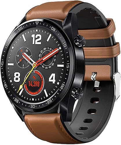 Miniatura 4 de CRFYJ Correa de silicona de 0.866 in y 0.787 in para Huawei Watch GT2e GT2 de 1.811 in Honor Magic 2, correa inteligente de acero inoxidable para GT