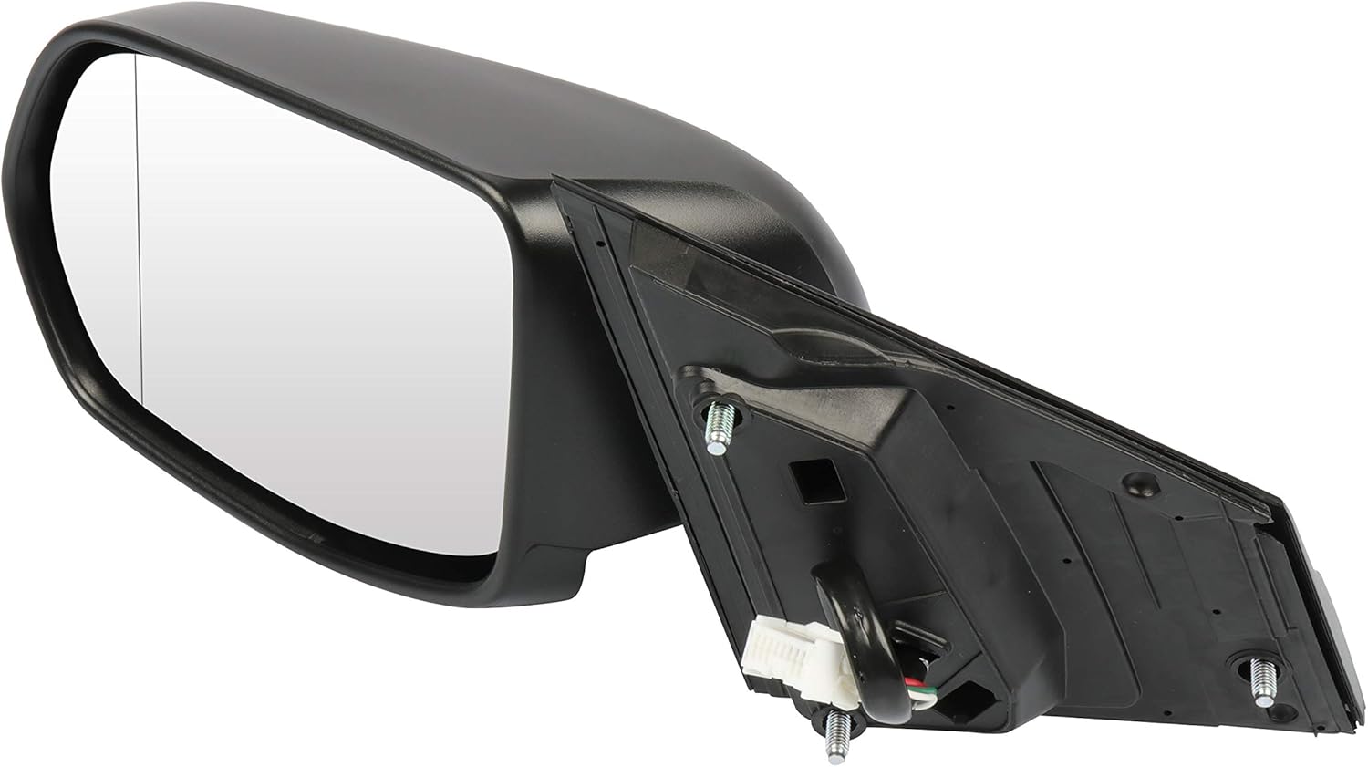 OCPTY Driver Side View Mirror Compatible With 2012-2016 For Honda Cr-V Black Textured Power Abs