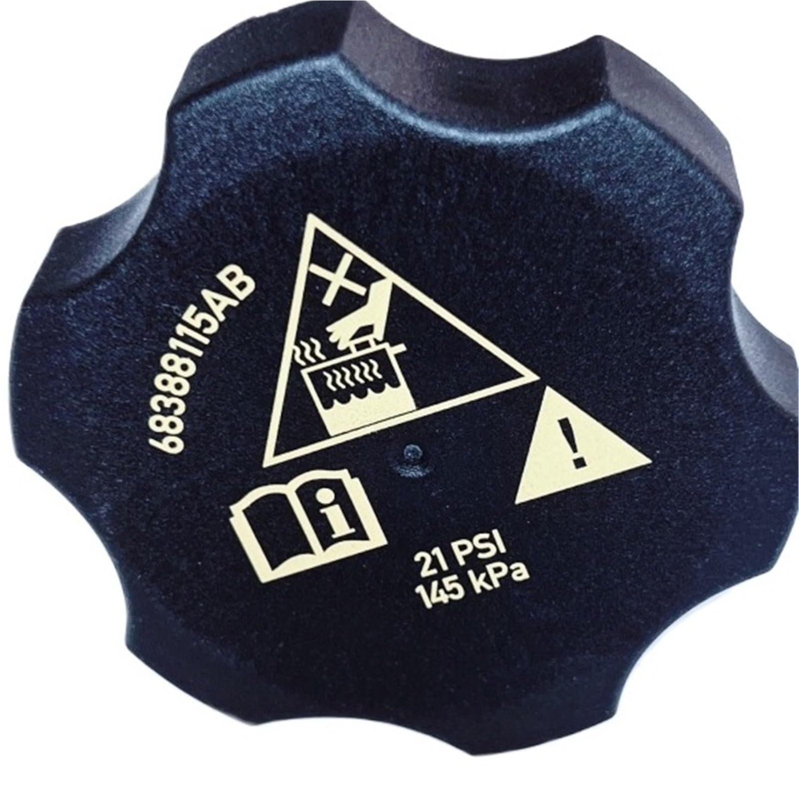 tappo del radiatore 68388115ABTappo per bottiglia di riciclaggio del liquido refrigerante per Wrangler JL Sostituire
