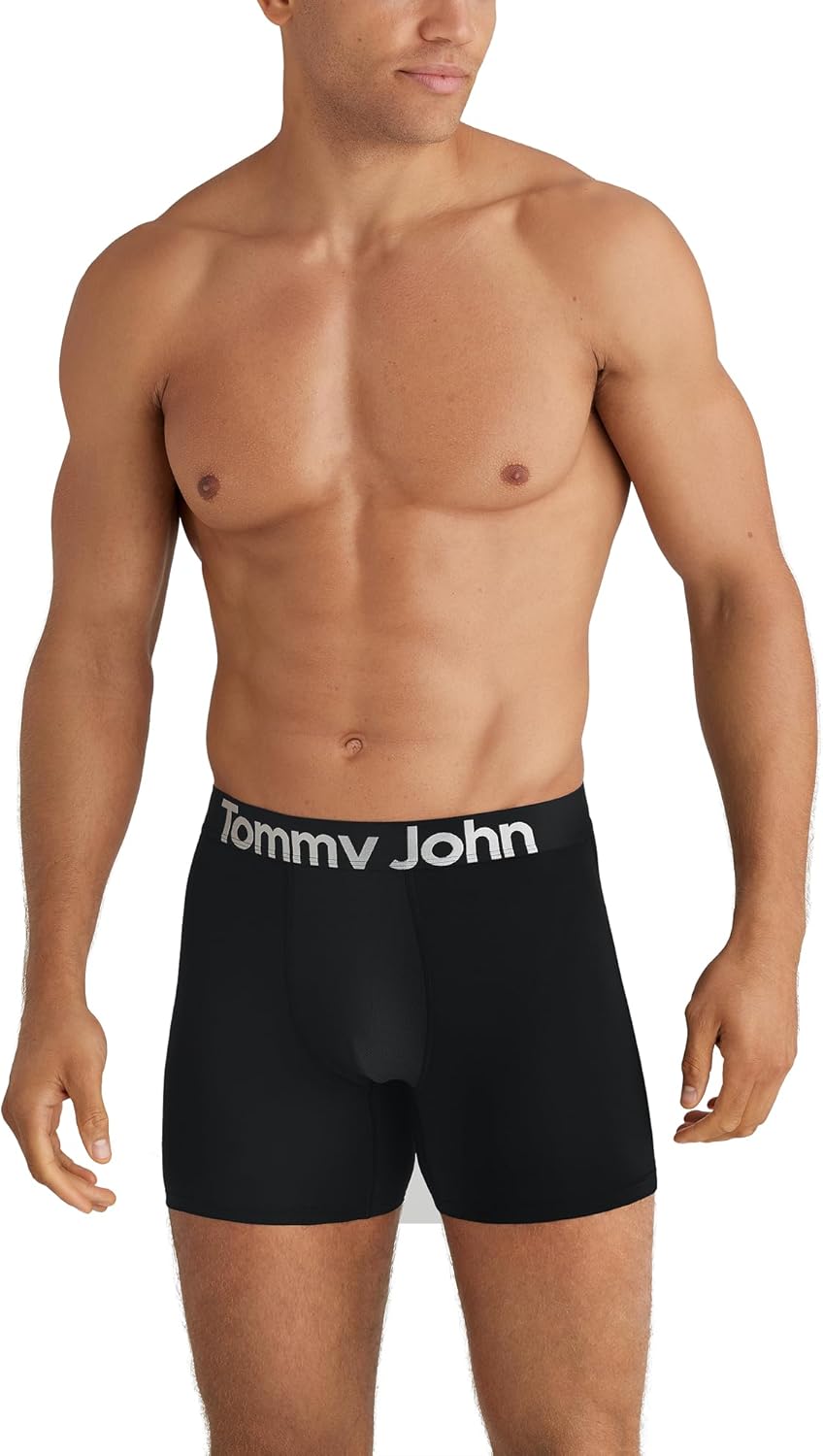 Tommy John Men's 360 Sport Micro 4" Trunk Underwear - Image 2