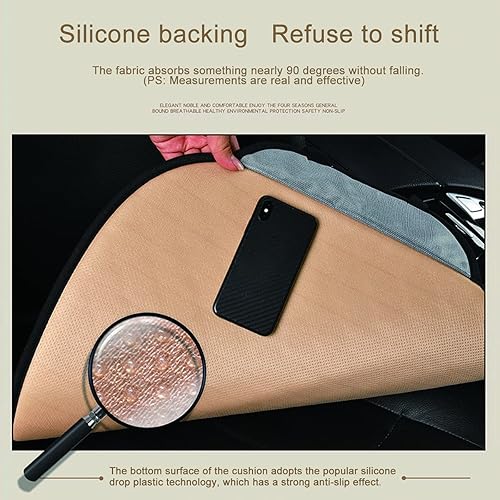 Miniatura 5 de Fundas de asiento de automóvil, cojín universal para asiento de automóvil, almohadilla protectora para asiento trasero para automóvil, camión, SUV y