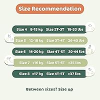 Vista 10 de Naty FreeMovers - Pantalones de entrenamiento para ir al baño con certificación para piel sensible, suaves, sin perfume, absorbentes y a prueba