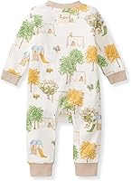 Vista 25 de Burt's Bees Baby - Pijama de una pieza para bebé, mameluco para dormir y jugar, algodón 100% orgánico, cremallera frontal Guitarra acústica.
