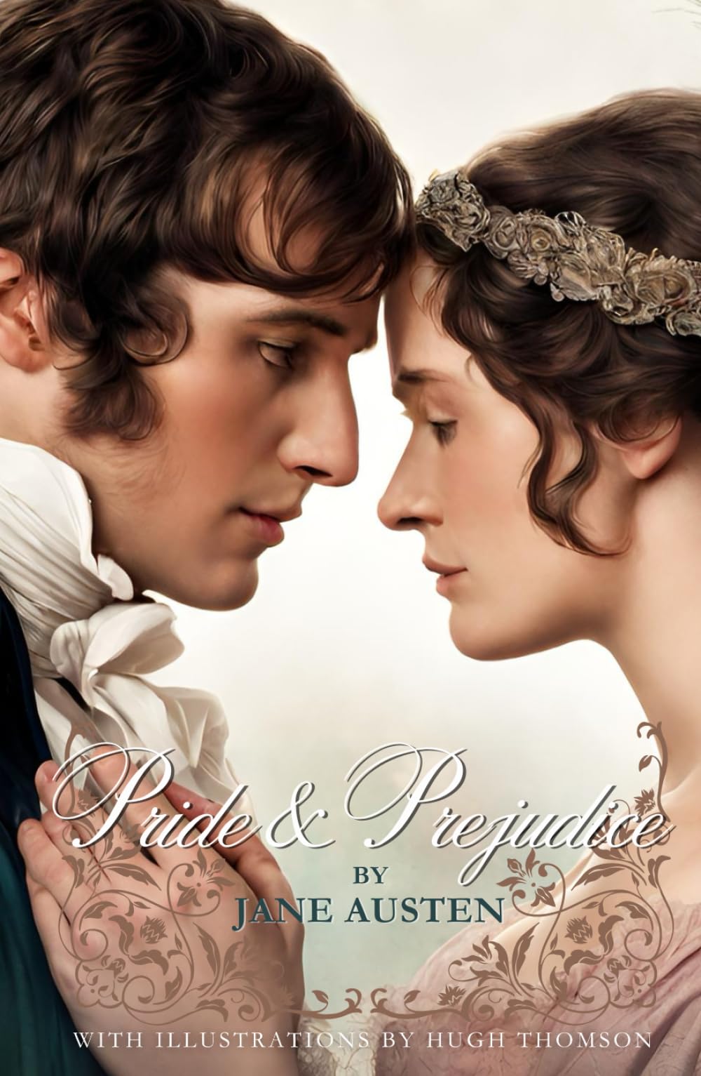 Pride & Prejudice (With illustrations by Hugh Thomson): Classic Romantic Novel by Jane Austen