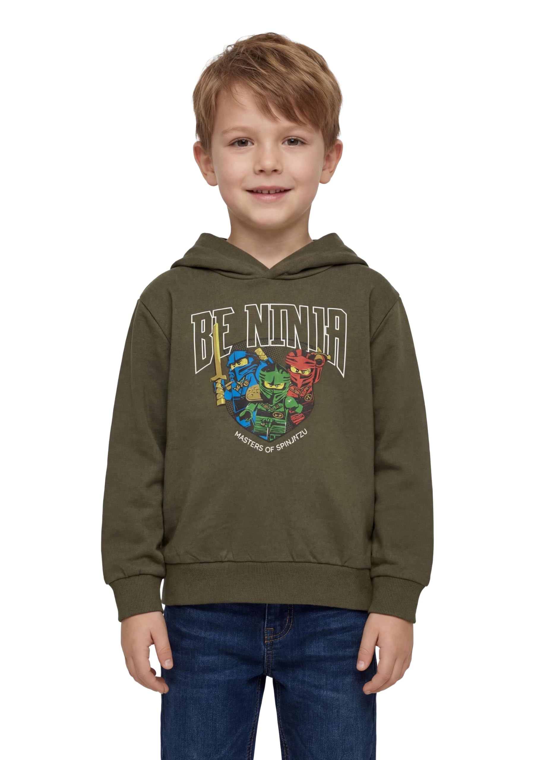 LEGO® Ninjago Kinder Kapuzenpullover – Hoodie für Jungen und Mädchen in verschiedenen Designs