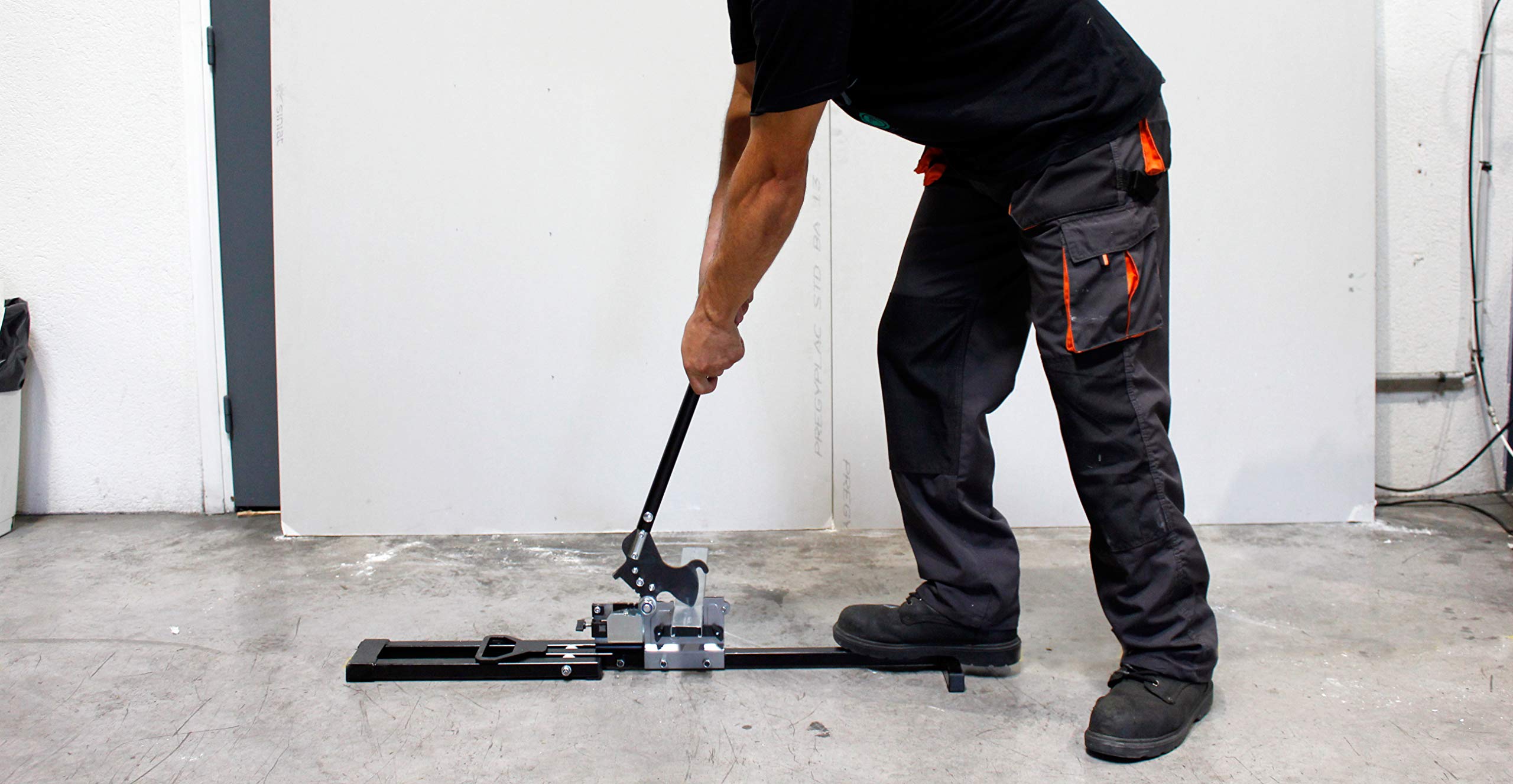 DUOTOP - Guillotine à rails et montants de 48 mm et tiges filetées de 6 mm (M6)