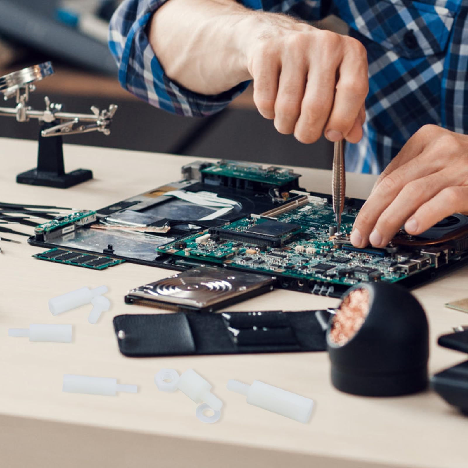 Kit Distanziatori M2.5 M3 In Nylon - 380 Pezzi, Per PCB, Raspberry Pi, Elettronica - Foto 3