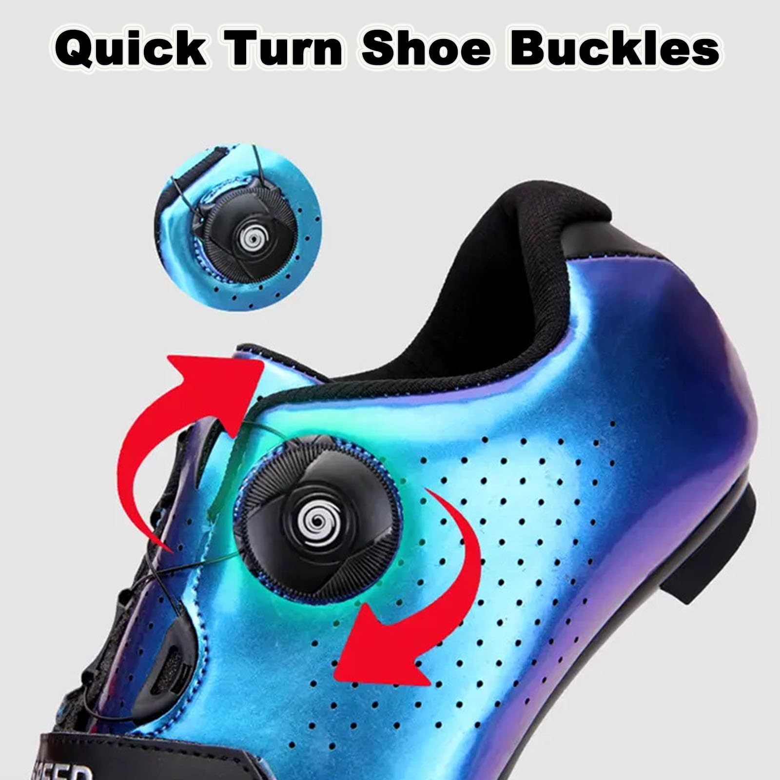 Chaussures VTT Homme et Femme Mateju Chaussure de Cyclisme avec Crampons Chaussure Velo Route Homme et Chaussure VTT Homme Automatique Semelle Dure Chaussures de Vélo