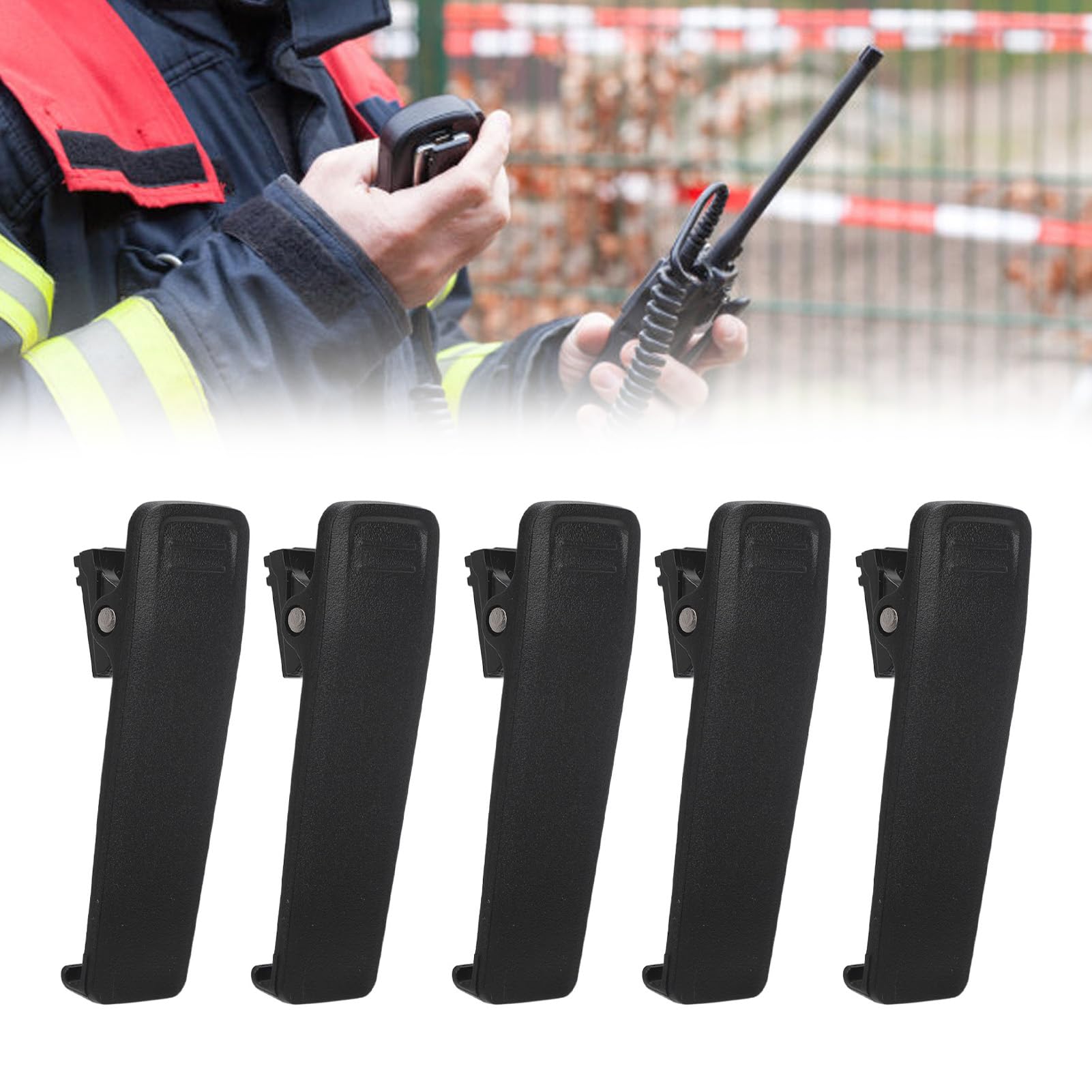 Clip de Ceinture pour Talkie-walkie IC705 ID52E ID51E ID31E IP503H IP100H IP501H BP307 BP290 BP294