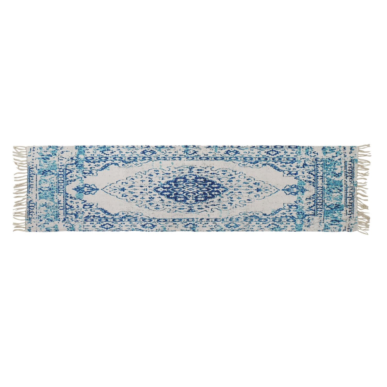 Tapis chenille coton 60x240 cm idéal pour réchauffer le couloir ou la cuisine
