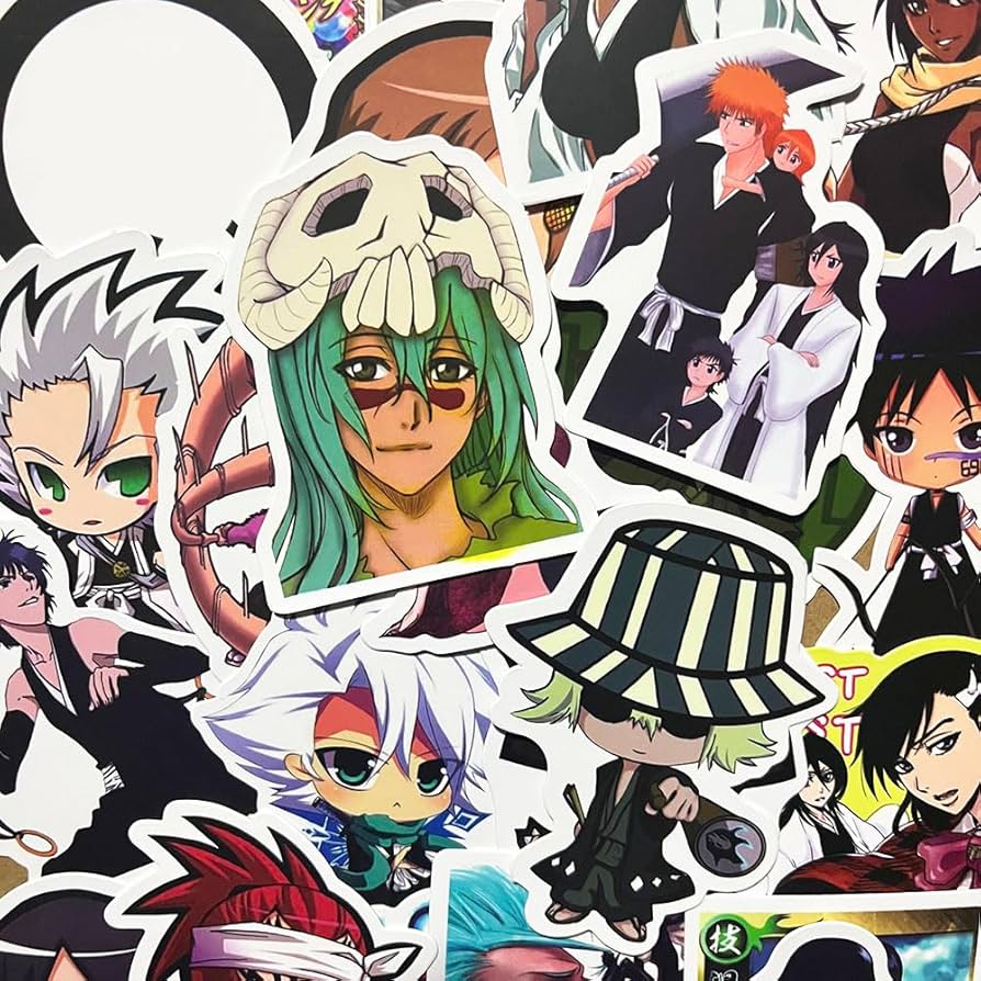 Amazon | アニメステッカー50枚セット BLEACH 死神 おしゃれ 漫画