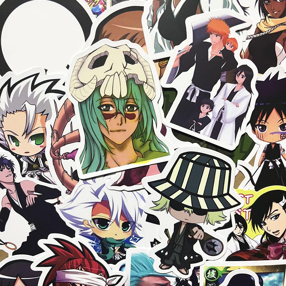 Amazon | アニメステッカー50枚セット BLEACH 死神 おしゃれ 漫画