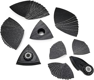 Fein Best of Starlock Abrasive Attachment Kit (63 Pieces, for Multi-Tool | For grinding corners and edges, recording starlock, suitable for all fine multi-tools, woodworking, 100% quality
